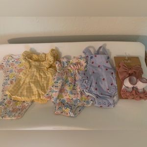 Newborn baby girl bundle